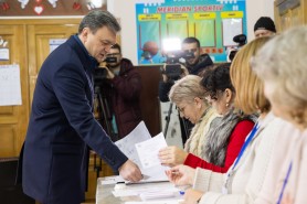 Dorin Recean: Este foarte important ca astăzi fiecare să iasă la vot
